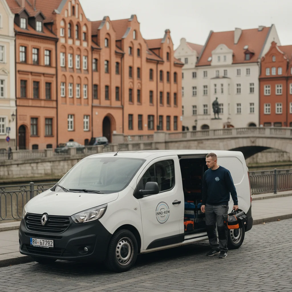 Serwisant AGD przy pracy w Bydgoszcz