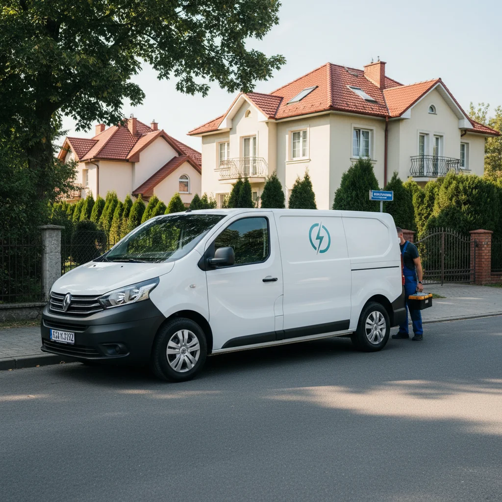 Serwisant AGD przy pracy w Czechowice-Dziedzice