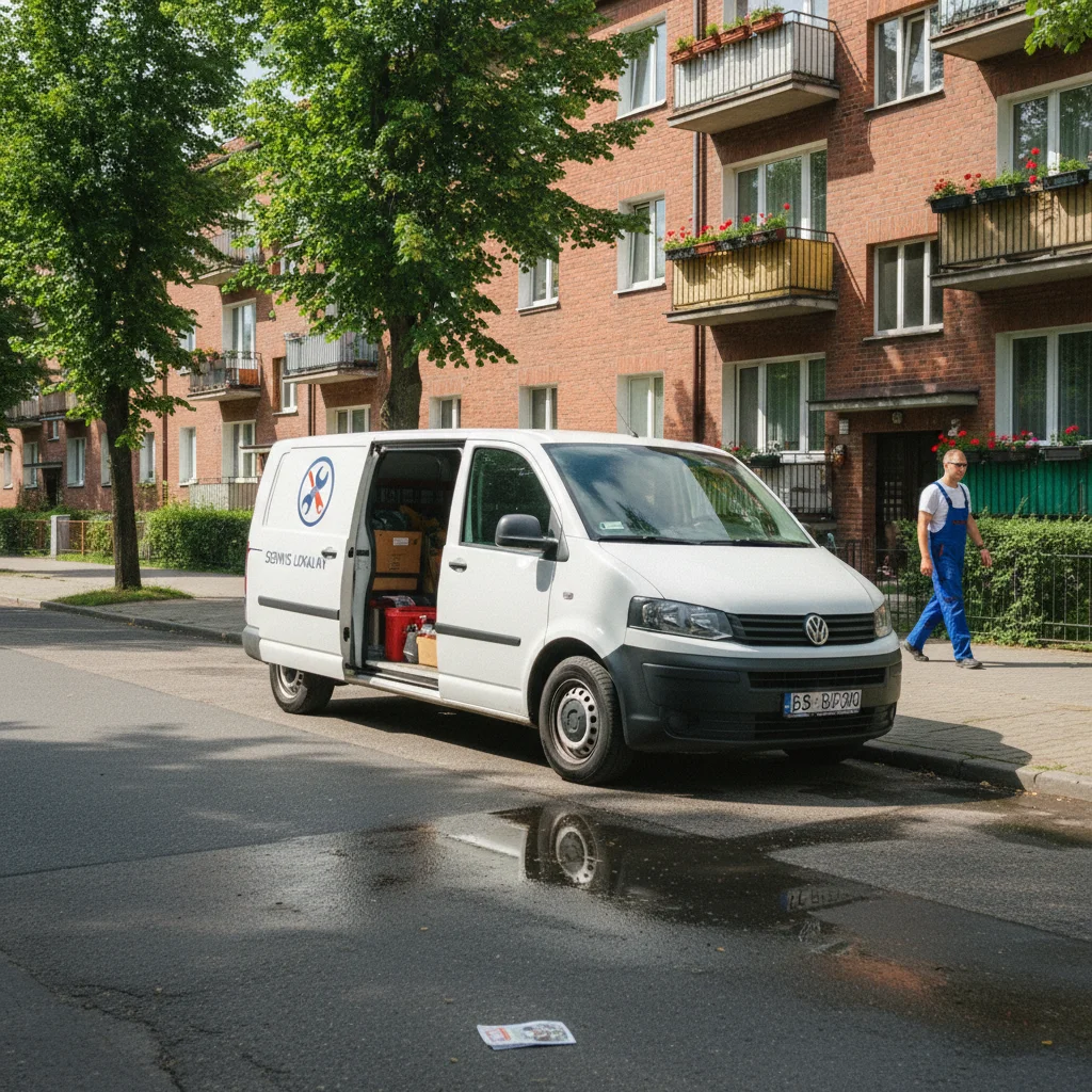 Serwisant AGD przy pracy w Dabrowa Górnicza