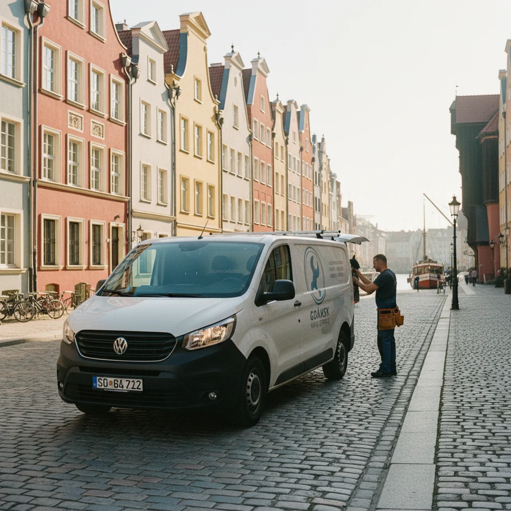 Serwisant AGD przy pracy w Gdańsk