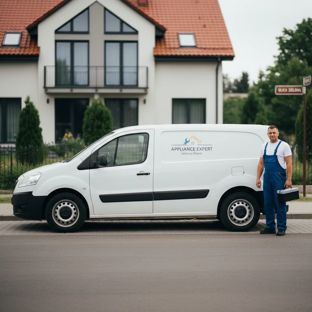 Serwisant AGD przy pracy w Lędziny