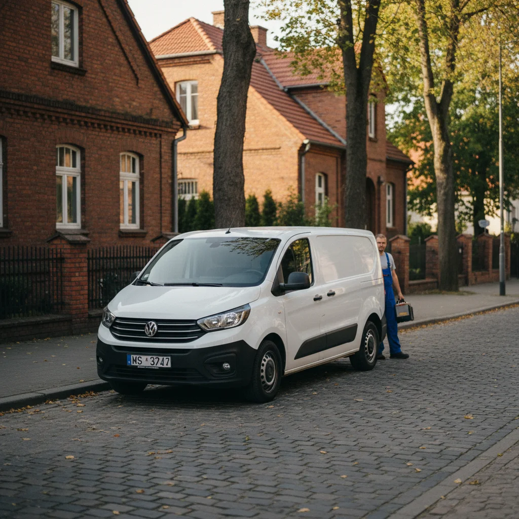 Serwisant AGD przy pracy w Mikulczyce