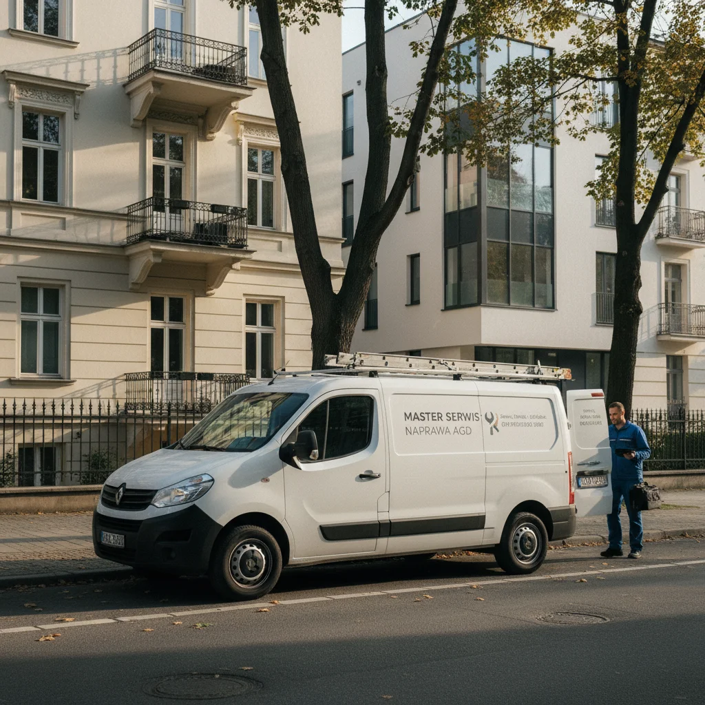 Serwisant AGD przy pracy w Praga-Południe warszawa