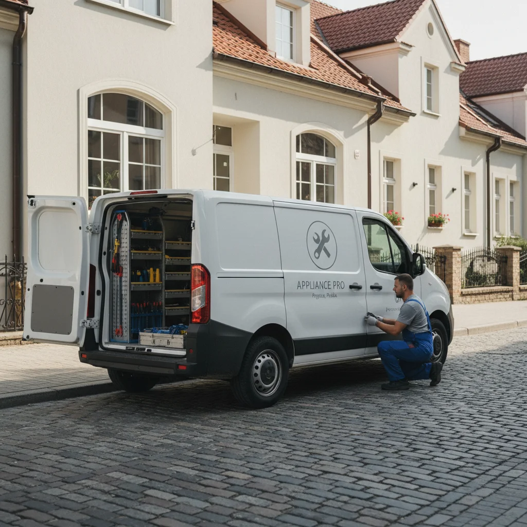 Serwisant AGD przy pracy w Pyrzyce