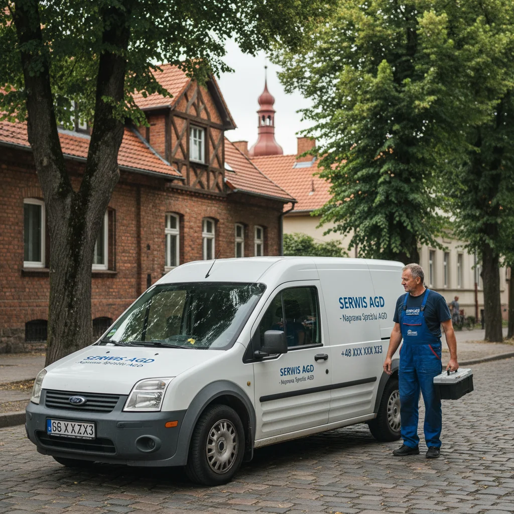 Serwisant AGD przy pracy w Radzionków