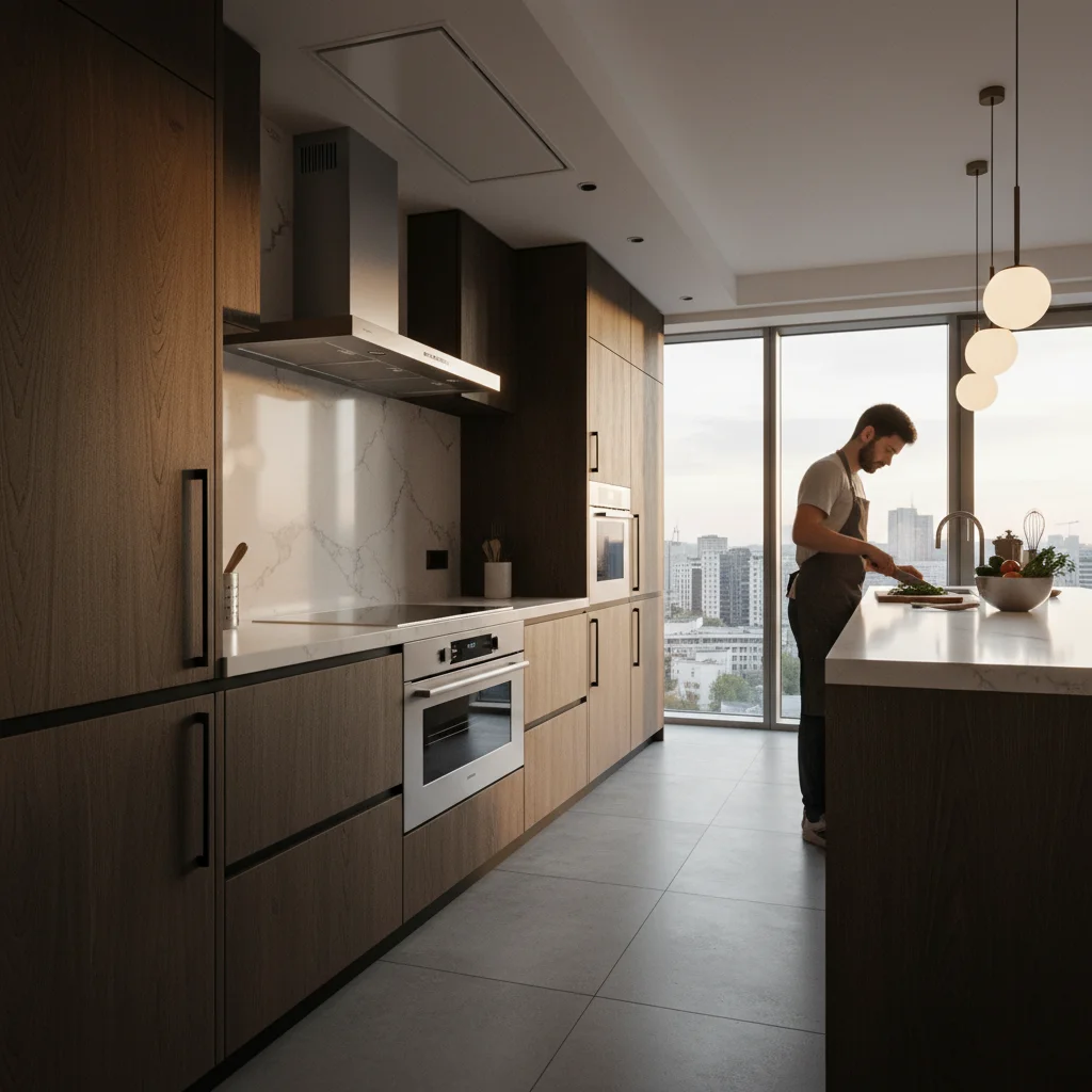 Serwisant AGD przy pracy w Warszawa