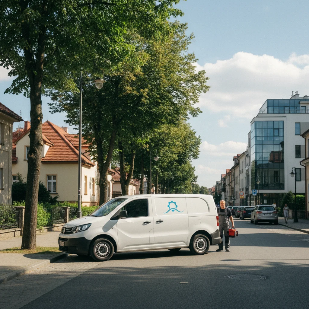 Serwisant AGD przy pracy w Wodzisław Śląski
