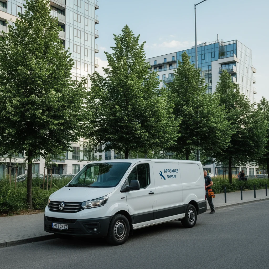 Serwisant AGD przy pracy w Wola warszawa