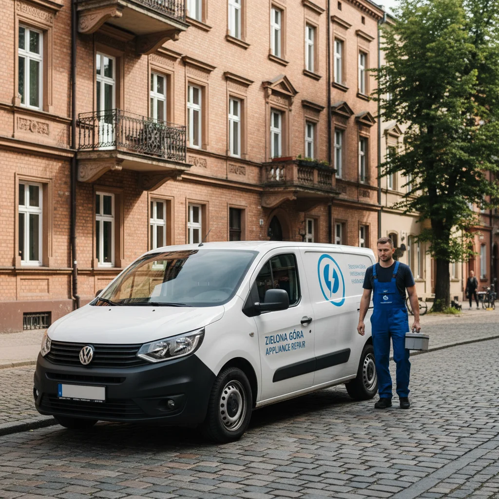 Serwisant AGD przy pracy w Zielona Góra